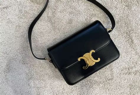 celine box triomphe bag|celine triomphe bag vintage.